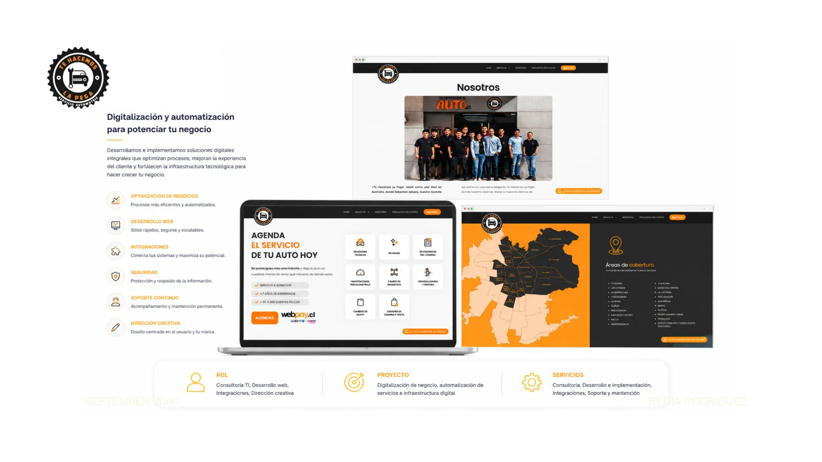 Plataforma digital de Te Hacemos La Pega